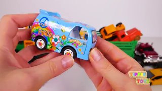 Big Toy Tror Playset for Kids with Many Vehicles Toys for Children