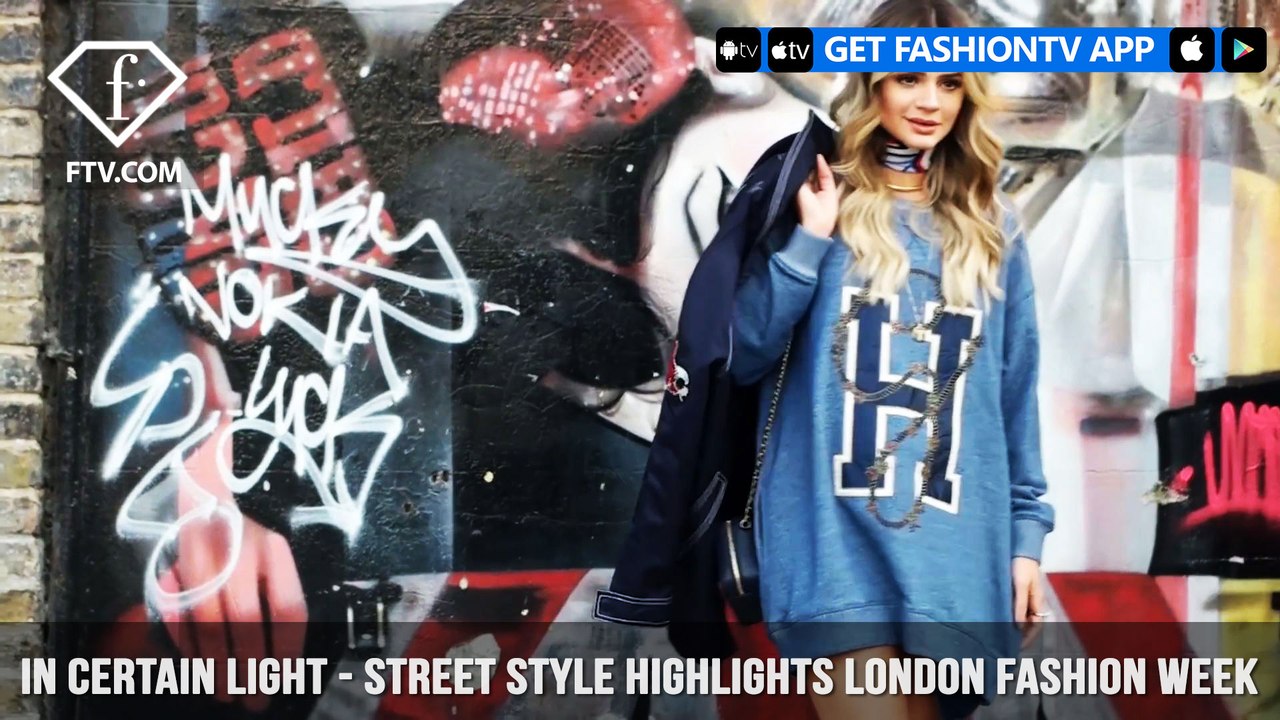 In Certain Light Street Style Highlights | London Fashion Week S/S 2018 | FashionTV | FTV