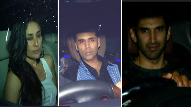 Ranbir Kapoor parties with Kareena Kapoor Khan and Karan Johar