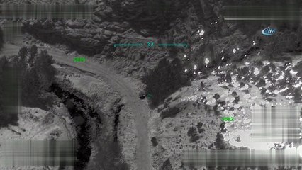 Terör örgütünün kullandığı mühimmat deposu böyle imha edildi