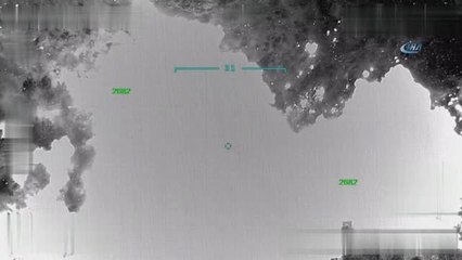 Terör Örgütünün Kullandığı Mühimmat Deposu Böyle İmha Edildi