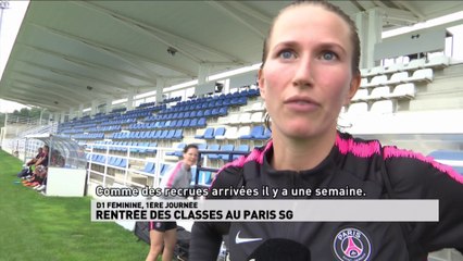 Rentrée des classes pour le Psg