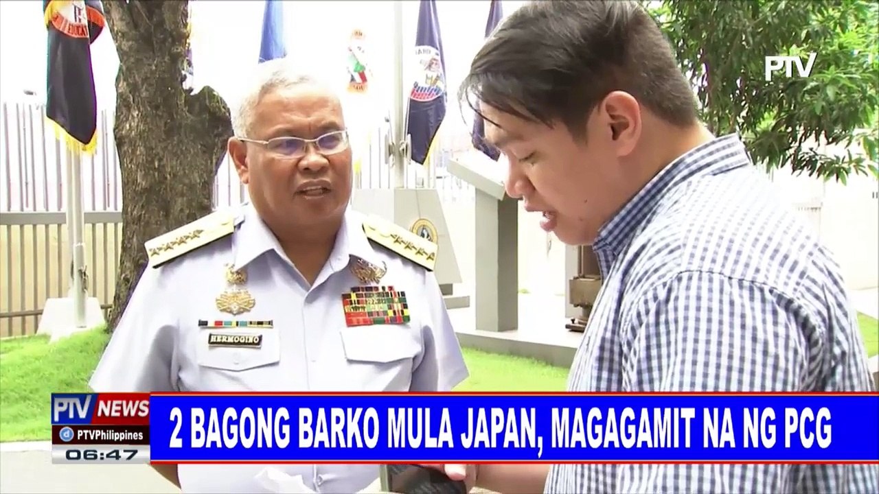 Dalawa na bagong barko mula Japan, magagamit na ng PCG