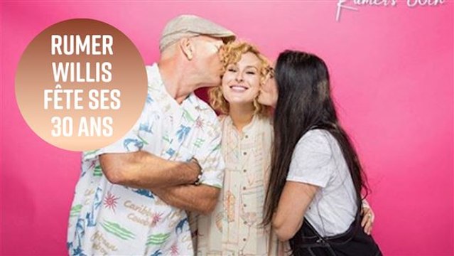 Bruce Willis & Demi Moore réunis pour l'anniv' de Rumer