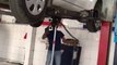 Ce garagiste trouve un serpent d'1m sous la voiture qu'il répare !