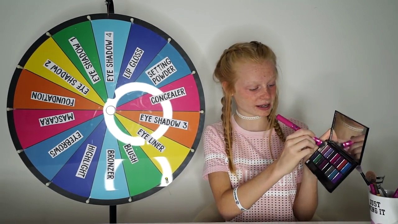 MYSTERY WHEEL OF MAKEUP CHALLENGE!!  *omg* beauty