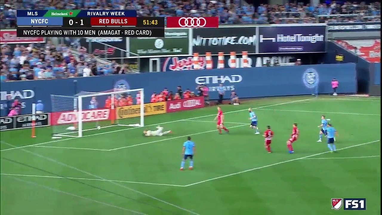 David Villa Goal - New York City [1]-1 New York Red Bulls