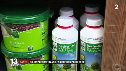 Santé : du glyphosate dans les couches pour bébé