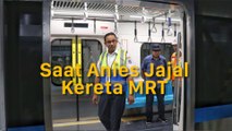 Begini Cara Anies Jajal Kereta MRT