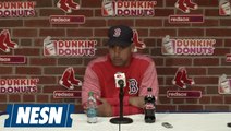 Alex Cora speaks highly of Xander Bogaerts and his at-bats