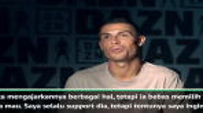 Saya Bermimpi Untuk Melihat Anak Saya Menjadi Pemain Sepakbola - Ronaldo