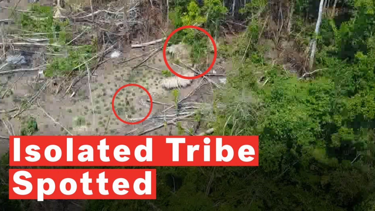 Amazing Drone Footage Captures Reclusive Amazon Tribe