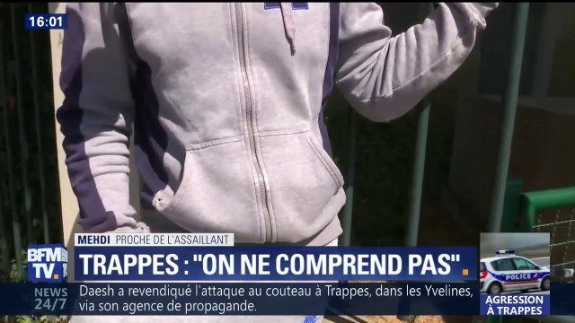 Attaque au couteau à Trappes: En aucun cas il était terroriste , assure un proche de l’assaillant