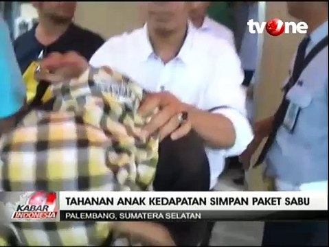 Penghuni Lapas Anak Palembang Tertangkap Simpan Sabu