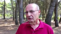 Report Tv-Fier/ Zjarri përpin pyllin e Semanit, digjen 2 hektarë me pisha e shkurre.