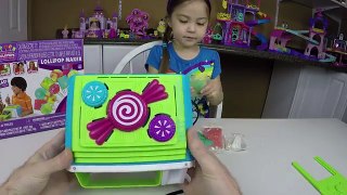 Making Lollipops Candy Toy Review | How to Make Lollipops Candy to Surprise Friends