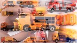 Learn City Maintenance Vehicles For Kids Children Babies Toddlers | Ambulance Tow Truck Ladder