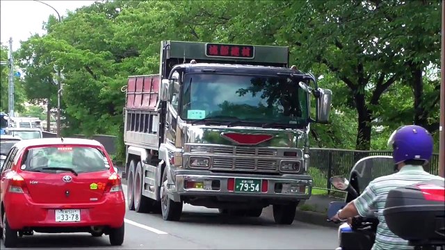 - Decorator - Retro track ZM Grill Super Great Watabe Building Material-＊デコトラ＊　レトロなトラック　ZMグリルのスーパーグレート　渡部建材