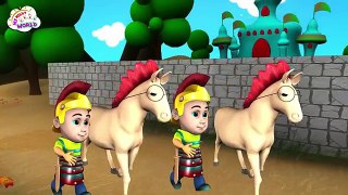 Humpty Dumpty Nursery Rhyme in 3D | 3D English Nursery Rhymes For Kids With Lyrics