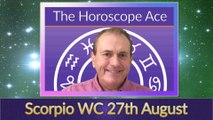 Scorpio Weekly Horoscope from 27th August - 3rd September