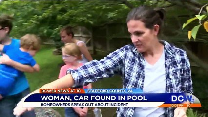Woman Accused of Drunk Driving After Car Found in Swimming Pool