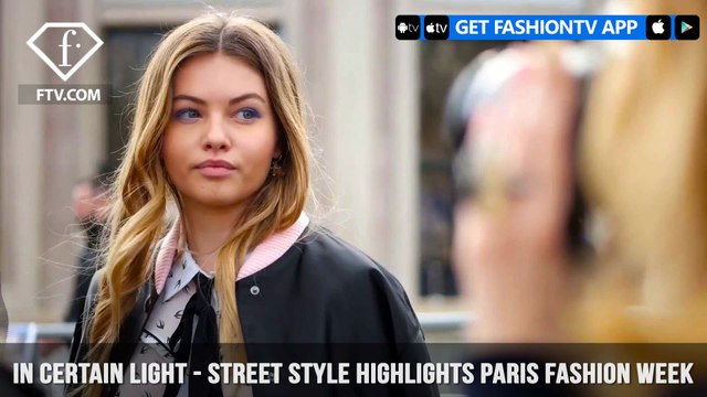 In Certain Light - Street Style Highlights Paris Fashion Week A W 2017 | FashionTV | FTV