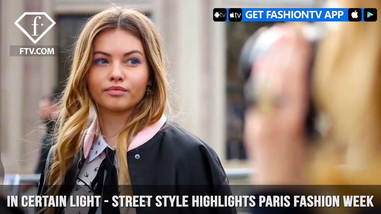 In Certain Light - Street Style Highlights Paris Fashion Week A W 2017 | FashionTV | FTV
