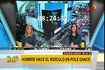 México: perro bulldog baila mientras abuelita le canta