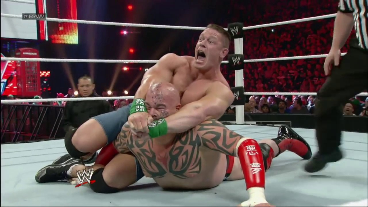 John Cena vs. Lord Tensai - Extreme Rules Match: Raw, April 16, 2012 by wwe entertainment