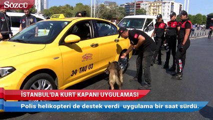 İstanbul’da 2 bin 480 polisin katılımıyla “Kurt Kapanı-22” uygulaması yapıldı