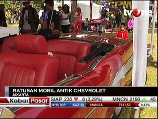 Ratusan Mobil Antik Chevrolet Dipamerkan