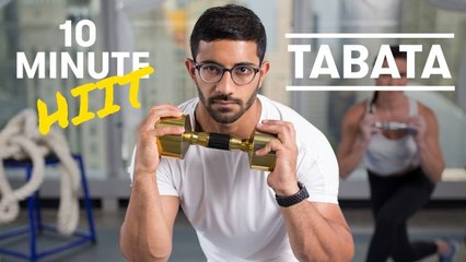 10-Minute Dumbbell Tabata Workout