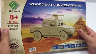 How to make a wooden HUMMER ?