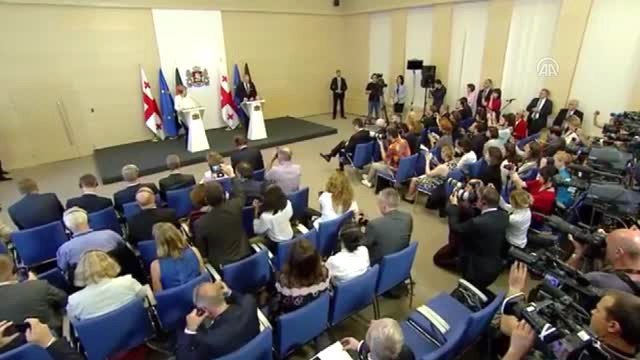 Almanya Başbakanı Angela Merkel Gürcistan'da (2) - Tiflis