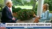 ‘Fox & Friends’ Co-Host Ainsley Earhardt Interviews Trump About Michael Cohen | THR News