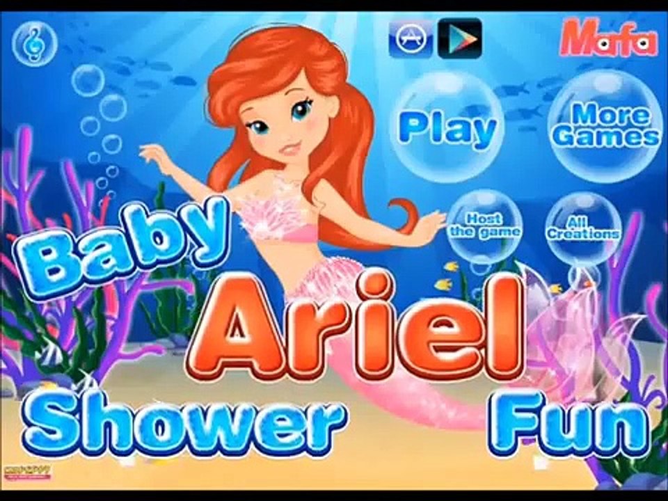 Play & Learn Baby Care and Bath with Baby Princess Ariel, Rapunzel and Sofia The First