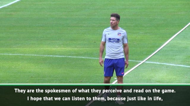 I will always back players in USA games stance - Simeone