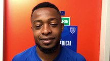 N1 - Christian TOKO réagit après le nul du FC Villefranche contre l'U Avranches