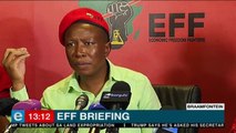 EFF leader Julius Malema on Donald Trump at media briefing