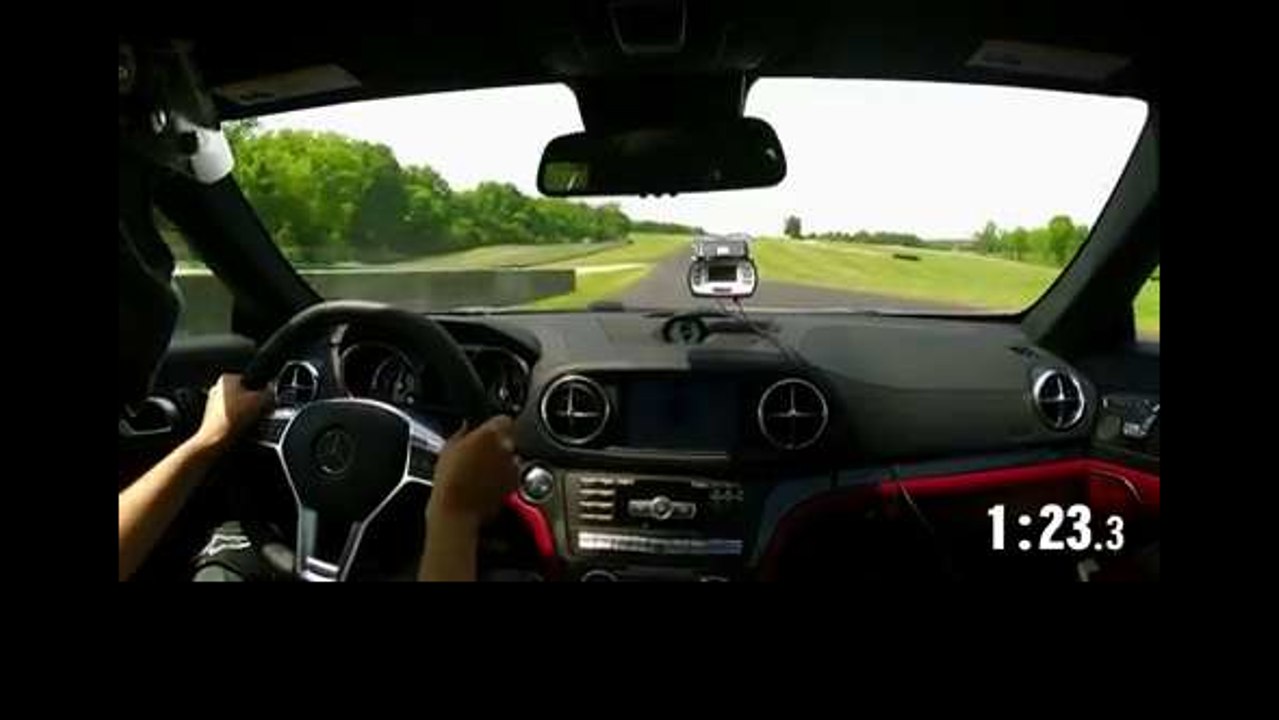 Lightning Lap 2014: Mercedes-Benz SL63 AMG Hot Lap Video