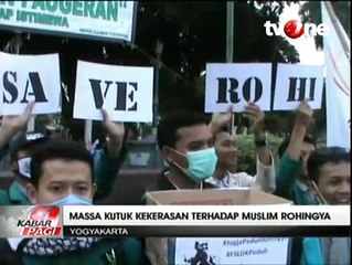 Ratusan Mahasiswa di Yogyakarta Galang Dana untuk Pengungsi Rohingnya