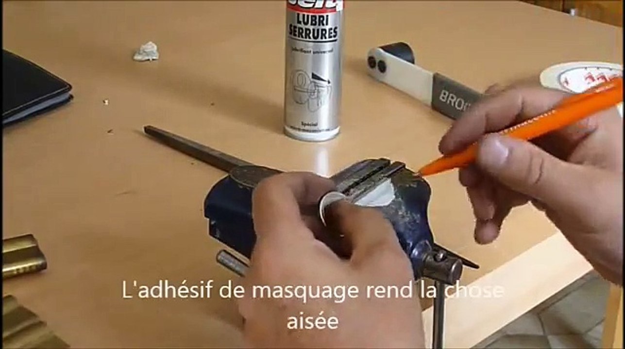 Tuto: fabrication facile et rapide dune bumpkey pour cylindre paracentrique