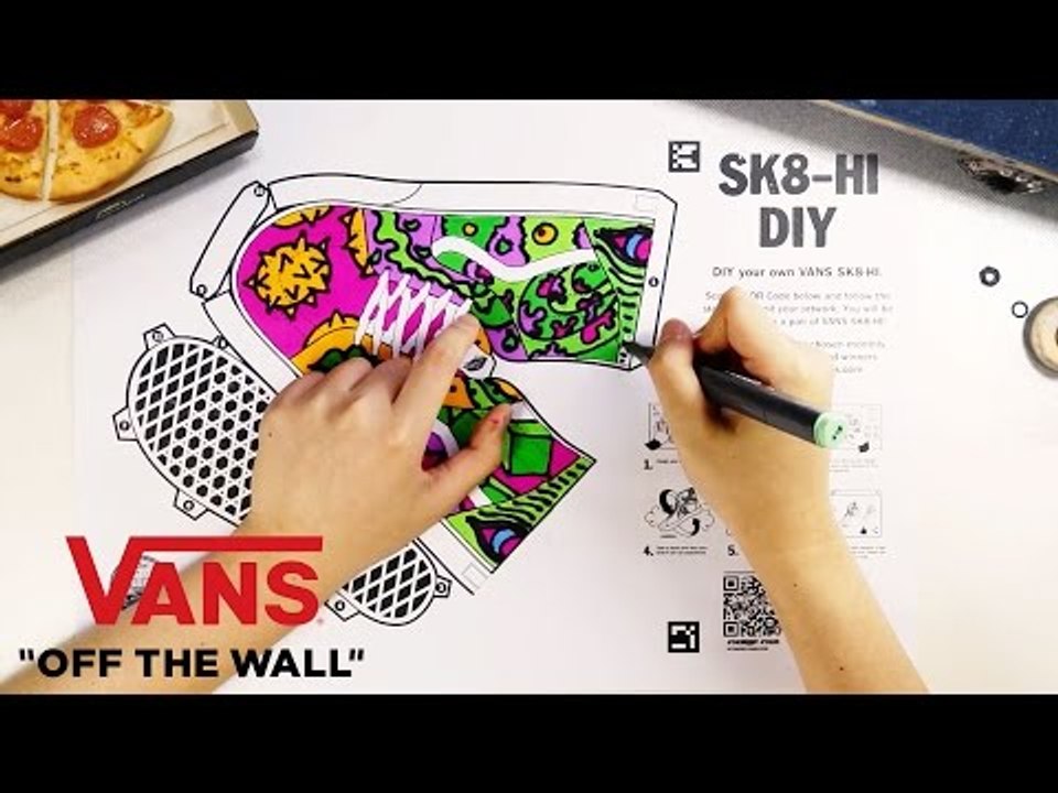 Vans India How To: "Sk8-Hi DIY" | Art | VANS
