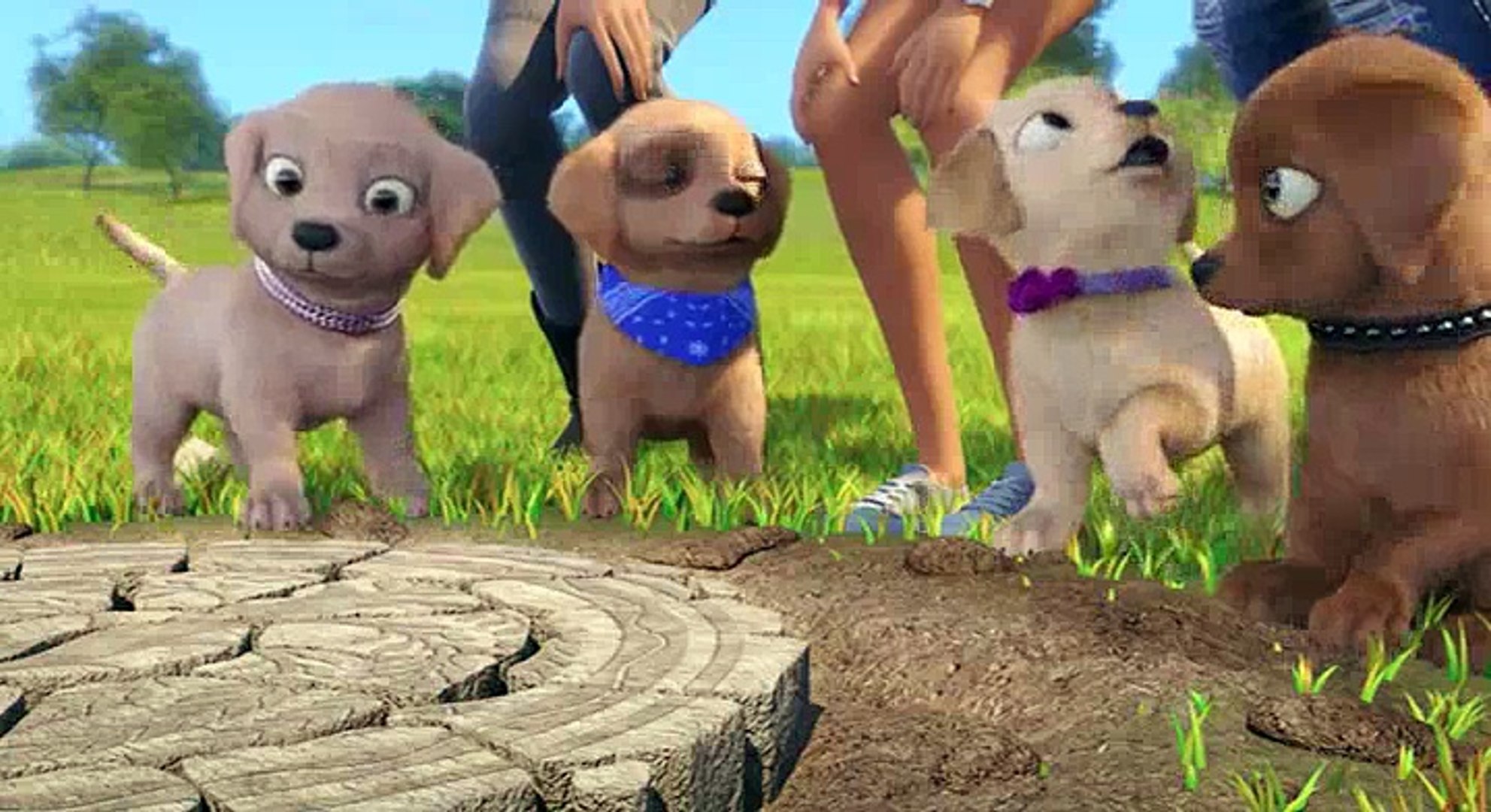 barbie et ses chiots