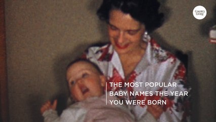 The Most Popular Baby Names From The Year You Were Born