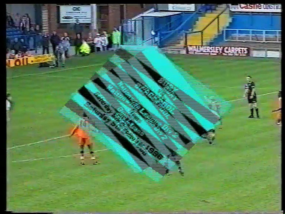 5 October 1996: Bury 1 Blackpool 0 (League)