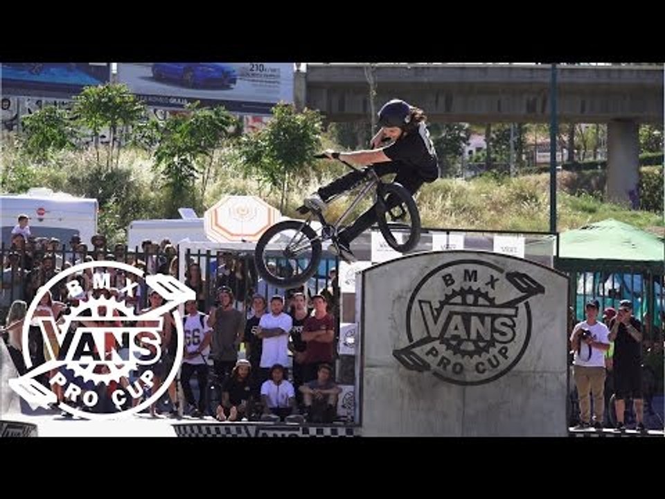 2017 Vans BMX Pro Cup Series: Corey Walsh - 2nd Place Run in Spain | BMX Pro Cup | VANS
