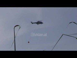 Zjarr masiv ne pyllin e Semanit