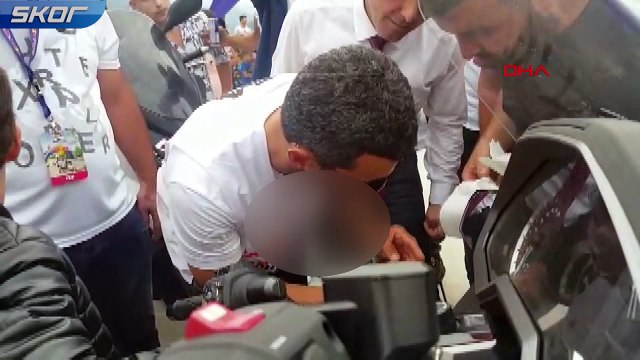 Kenan Sofuoğlu, Tahta Araba Şenliği’nde kaza geçirdi