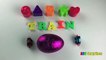 LEARN TO SPELL And Shapes With Play Doh Eggs Surprises And Thomas and Friends Trains Toys